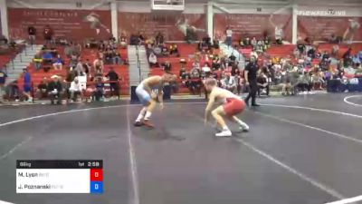 86 kg Quarterfinal - Max Lyon, Boilermaker RTC vs John Poznanski, Scarlet Knights Wrestling Club