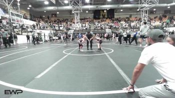 60 lbs Consolation - Gabriel Edgerton, McAlester Youth Wrestling vs Danger Welch, Claremore Wrestling Club
