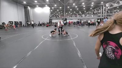 50 lbs Round 1 (6 Team) - Hannah Gregula, PA West Black vs Leena-Ray DeLaCruz, Miami Hawks