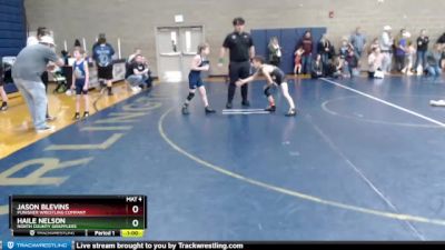 70 lbs Semifinal - Jason Blevins, Punisher Wrestling Company vs Haile Nelson, North County Grapplers