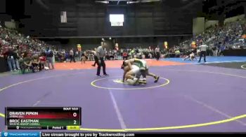 5A - 195 lbs Cons. Round 3 - Broc Eastman, Wichita-Bishop Carroll vs Draven Pipkin, Spring Hill