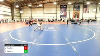 75 lbs Consi Of 16 #2 - Jonah Morello, SC vs Ryder Walsh, ME