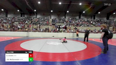 90 lbs Quarterfinal - Daniel Grant, Grindhouse Wrestling vs William McCormick, Morris Fitness Wrestling Club