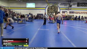 152 lbs Champ. Round 1 - Devin Stitt, Waukee Northwest vs Kyler Knaack, Don Bosco