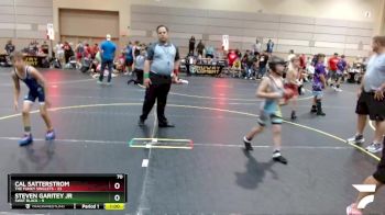 70 lbs Semis & 1st Wrestleback (8 Team) - Steven Garitey Jr, SWAT Black vs Cal Satterstrom, The Funky Singlets