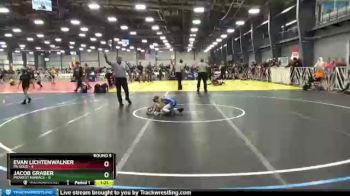 52 lbs Round 5 - Evan Lichtenwalner, PA Gold vs Jacob Graber, Midwest Maniacs