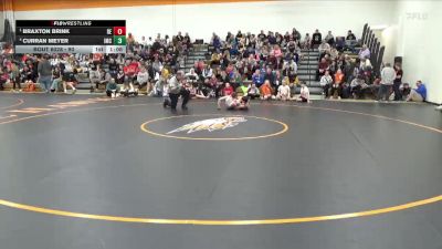 90 lbs Semifinal - Braxton Brink, DC Elite vs Curran Meyer, Indee Mat Club