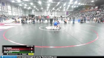 71-73 lbs Round 3 - Eli Sassa, South West Washington WC vs Silas DeBeaumont, Moses Lake WC