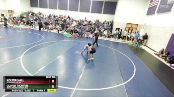 75 lbs Cons. Semi - Oliver Richter, Ben Lomond Wrestling vs Kolter Hall, Pleasant Grove