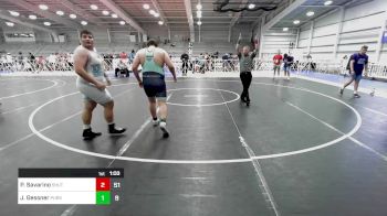 285 lbs Rr Rnd 3 - Peter Savarino, TS Wrestling Prep vs Jeff Gessner, Pursuit Wrestling Academy - Black