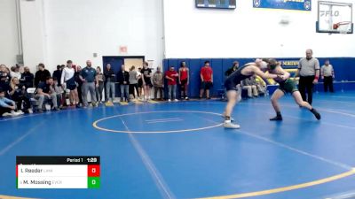 157 lbs Round 1 - Max Mossing, EVERGREEN vs Isaiah Reeder, Lake (Millbury)