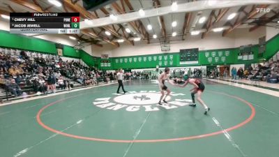 120 lbs Quarterfinal - Chevy Hill, Powell vs Jacob Jewell, Worland