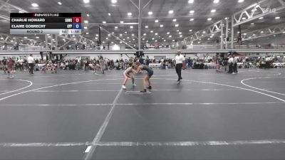 102 lbs Round 2 - Claire Gobrecht, Central Pennies Power vs Charlie Howard, Empire Girls WC