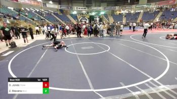 144 lbs Quarterfinal - Owen Jones, Team Montana vs Zachary Stevens, Mile High WC