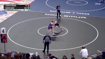 Semifinal - Justin Klein, Flandreau vs Landyn Reiser, Tri-Valley