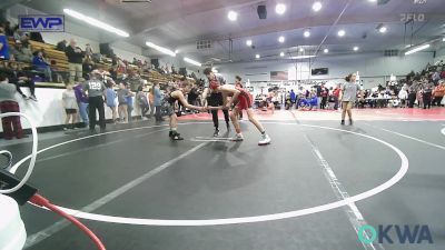 120 lbs Consi Of 4 - Gage Pope, Verdigris Youth Wrestling vs Jackson Bearden, Skiatook Youth Wrestling