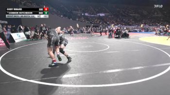 6A Boys 144 lbs Cons. Round 4 - Connor Hutcheson, Roosevelt Boys vs Cody Rinard, Sandy Boys