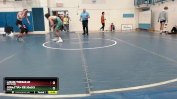145 lbs Cons. Round 4 - Jacob Whitaker, Box Elder vs Sebastian Delgado, Eagle