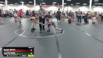 76 lbs Round 3 (4 Team) - Dalton Kohr, Moser`s Mat Monsters vs Elliot Briggs, Rampage