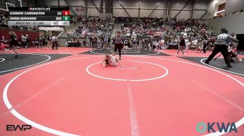 61 lbs Consi Of 8 #2 - Connor Carrington, Sallisaw Takedown Club vs Owen Edwards, Runestone