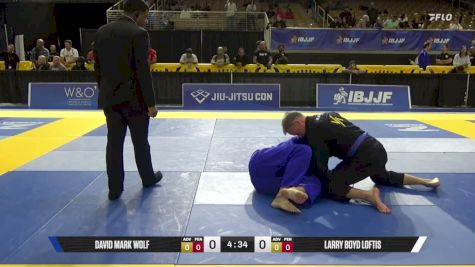Larry Boyd Loftis vs David Mark Wolf 2026 Pan Jiu Jitsu IBJJF Championship