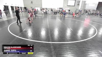 67 lbs Round 1 - Deacon Glassmaker, Team Nazar vs Gabriel Garza, Mukwonago Wrestling Club