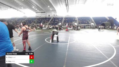 120 lbs Quarterfinal - Kane Diaz, Blazers WC vs Bronson Ray, Pride WC