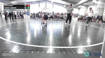 75 lbs Rr Rnd 5 - Ellie Couch, Claremore Wrestling Club vs Audrey Lemings, Eufaula Ironheads Wrestling Club