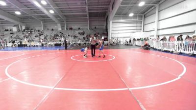 90 lbs Rr Rnd 1 - Landon Isbell, Buffalo Valley Wrestling Club EL Black vs Cole Littman, Broad Axe White