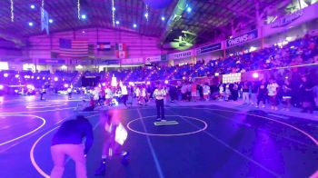 80 lbs Quarterfinal - Addison Mccarty, Brighton WC vs Liliana Valdez, Mission Wrestling