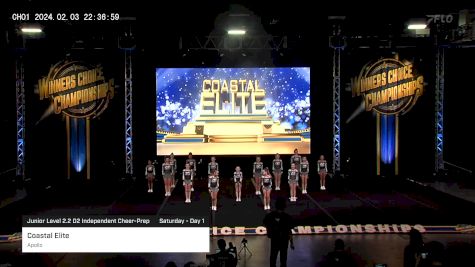 Coastal Elite - Apollo [2024 Junior Level 2.2 D2 Independent Cheer-Prep Saturday - Day 1] 2024 Winner's Choice Championships - Ft. Lauderdale