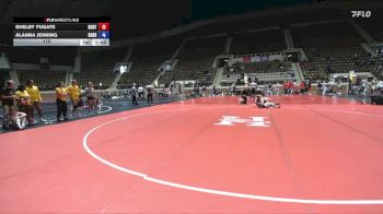 110 lbs Round 1 (8 Team) - Shelby Fugate, Huntingdon vs Alanna Jenning, Randolph