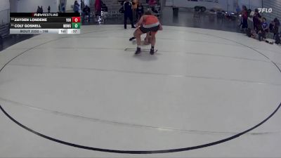 198 lbs 5th Place Match - Zayden Londene, York vs Colt Gosnell, Midwest Destroyers Wrestling Club