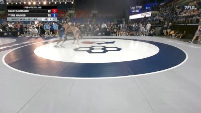157 lbs Champ. Rd Of 32 - Kale Baumann, MT vs Tre Haines, WA