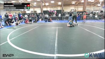 64-67 lbs Rr Rnd 4 - Chase Daniel, SEO Wrestling Club vs Maggie Conrad, Team Worx Wrestling Club