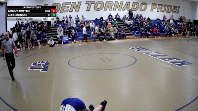 139 lbs Champ. Round 1 - Landon Hoffer, Connellsville vs Alex Johnson, Kiski