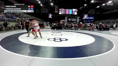 285 lbs Cons. Sub-rd Of 16 - Jesse Mains, WA vs Preston Shorter, AZ