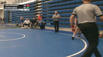 139 lbs Consy 3 - Tilek Sadyrbekov, Chartiers Valley vs Olympic Serrao, Mars