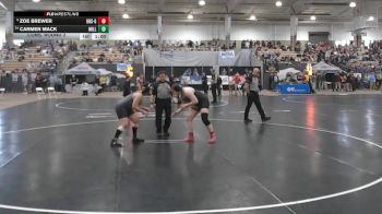 Girls 235 lbs Cons. Round 2 - Carmen Mack, Millington Central High School Girls vs Zoe Brewer, Gibbs High School Girls