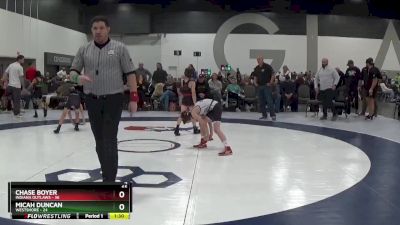 65 lbs Round 3 - Micah Duncan, Westshore vs Chase Boyer, Indiana Outlaws