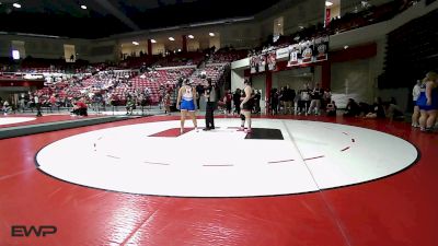 235 lbs Rr Rnd 1 - Malana Miller, Bixby Girls HS vs Rylie Turner, Tonkawa High School Girls