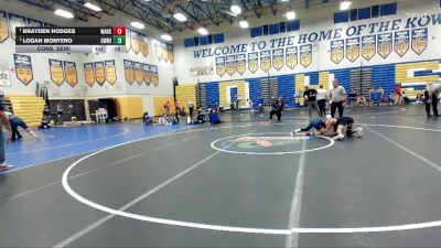 106 Gold Cons. Semi - Brayden Hodges, Wakulla Hs vs Logan Montero, Southwest Miami