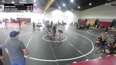 120-125 lbs Round 5 - Naima Ochoa, Gahr High School vs Sydney Tarlow, GWC/TIGERS