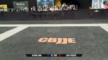 Alyson Luna vs Luca Peixoto 2026 CBJJE BJJ Paulista