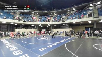 125 lbs Cons. Round 3 - Caroline Marogy, Buffalo Grove vs Michelle Kpekpe, Oak Park River Forest