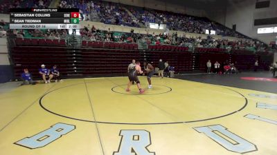 285 lbs Round Of 16 - Sebastian Collins, Seneca vs Sean Tiedman, Midland Valley