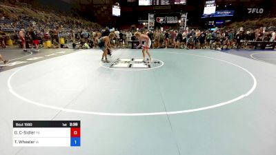 165 lbs Cons 64 #1 - Greyson Catlow-Sidler, PA vs Tucker Wheeler, IA