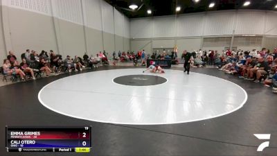 85 lbs Round 1 (8 Team) - Emma Grimes, Pennsylvania vs Cali Otero, Ohio