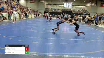 80 lbs Round Of 16 - Grayson Payne, Georgia vs Luke Taylor, Junior MatDogs Wrestling