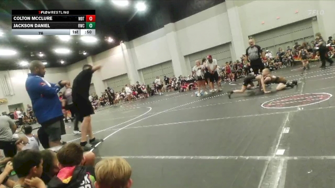 76 lbs Round 7 (8 Team) - Jackson Daniel, Rabbit Wrestling Club vs ...